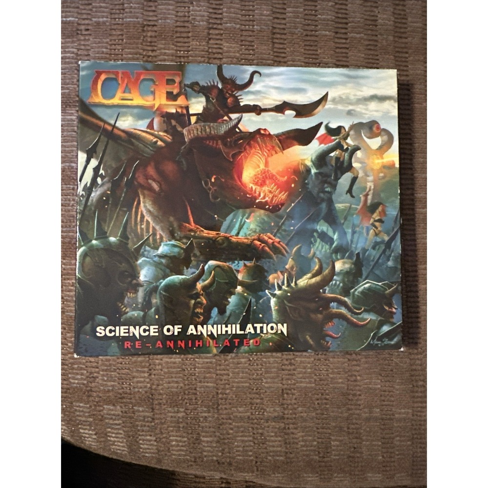 Science of Annihilation-Re-Annihilated by Cage (CD, 2019) ES1349